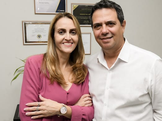 Sérgio Sampaio e Eliana Melloni - Equipe NutriSerTerapias